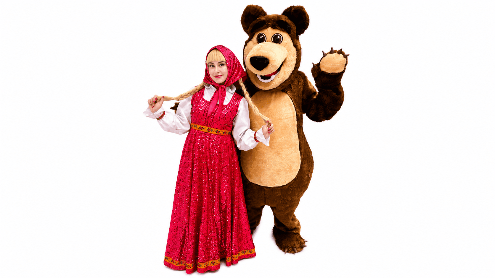 Машенька и мишка